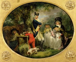 セントジェームズパーク 作： George Morland